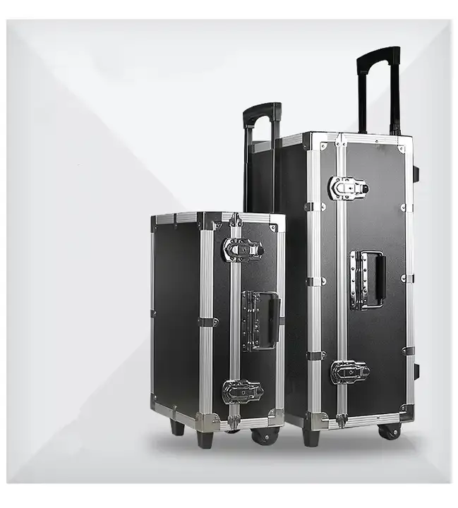 Nhôm chuyến bay hardcase Xe đẩy Trường hợp với kích thước tùy chỉnh cho các thiết bị