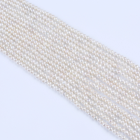 3-3.5mm pomme de terre d'eau douce perle brins perles bon marché en gros