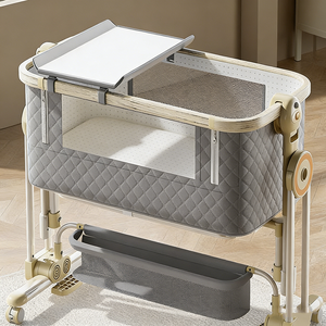 <span class=keywords><strong>Cuna</strong></span> Plegable de Alta Calidad para Bebés, Altura Ajustable, Anti-Derrame de Leche, para Dormitorio, Comedor y Uso Escolar - Product Image 1