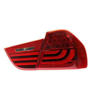 ไฟท้าย LED สีแดงใหม่สำหรับรถยนต์ซีรีส์ 3 E90 ปี 2005-2012 ไฟเลี้ยวสำหรับซีรีส์ 3 E90 เลนส์สีแดง ไฟท้าย LED สีแดงใหม่ - Product Image 3