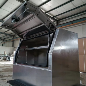 HERUI China Brand 3.0mm Thick Aluminum Ute Canopy Waterproof Dog <b>Tool</b> <b>Boxes</b> Customizable Size Powder Coated 18-Month Warranty - Product Image 2