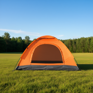 Tente Pop Dome Db pour 1 personne, simple couche, tissu Oxford imperméable, ouverture automatique rapide, abri de camping et de randonnée pour trois saisons - Product Image 2