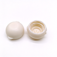 OLATEC Bouchon de tube à ouverture facile de haute qualité, 20 fils, couvercle à vis pour crème pour les mains, couvercle à clapet