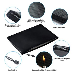 <span class=keywords><strong>Bolsa</strong></span> Faraday Portátil, Ligera, Impermeable y Resistente al Fuego, Versión Mejorada, en Oferta - Product Image 5