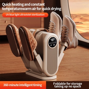 Dispositivo Doméstico Plegable Inteligente con Temporizador 48 ℃   Secador de Zapatos Inteligente de 180W con 4 Brazos, Deshumidificación y Desodorización a Temperatura Constante - Product Image 4