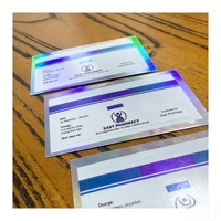 Étiquettes holographiques personnalisées de haute qualité pour flacons de peptides, autocollants de sécurité pour flacons médicaux et pharmaceutiques