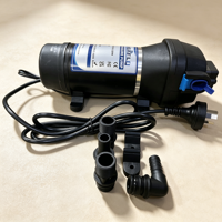 Pompe à diaphragme 230V AC 3,3 GPM 12,5 LPM 35 PSI auto-amorçante avec prise SAA pour l'alimentation en eau de la maison et du jardin