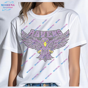 Trasferimento di calore di strass con Logo di strass personalizzato con nome della squadra di calcio in ferro personalizzato con trasferimento di strass - Product Image 2