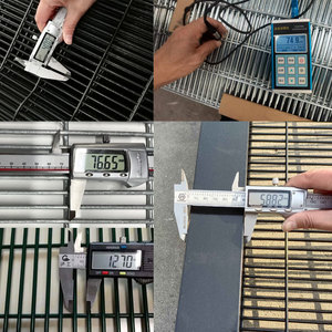 Valla de Seguridad Moderna de Hierro Anti-Escalada de 6 Pies (358) con Diseño de Fácil Instalación y Visibilidad Clara para Obras de Construcción y Estaciones Ferroviarias - Product Image 4