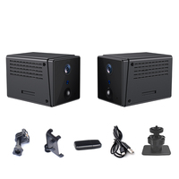 Mini caméra WiFi 4K HD Stockage en nuage gratuit Carte SD 32G Détection de mouvement AI Vision nocturne automatique Caméra vidéo de surveillance 150 jours
