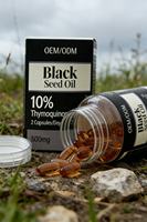 Huile de Nigelle Pressée à Froid en Gélules 1000mg Vente en Gros Supplément Nigella Sativa OEM Marque Privée