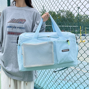 Nouveau Sac de Voyage Grande Capacité Tendance avec Logo Personnalisé, Séparation Sec/Humide, Sac de Sport et de Gym, Sac à Chaussures - Product Image 6