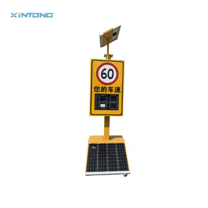 XINTONG yansıtıcı yol trafik güvenliği işareti hız ölçüsü tenis hız ölçüm sensörü