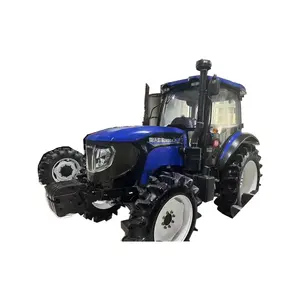 Traktor bekas LOVOL M904-A 90HP traktor beroda dengan perlengkapan taman pertanian AC