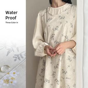 MS3 Cross Border Foreign Trade Waterproof Cotton Linen Multi Colors Unisex Four Season Household Japanese Korean <b>Kitchen</b> <b>Apron</b> - Product Image 3