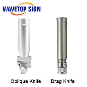 WaveTopSign CNCレザー振動ナイフヘッドヘッドホルダー斜めナイフドラッグナイフプレッシャーホイール