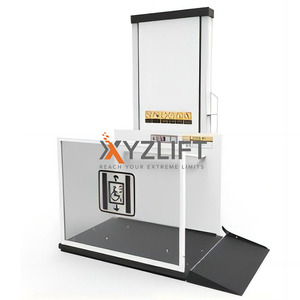 XYZLIFT-Aprobado por el 250kg 3M Uso en exteriores Eléctrico Vertical Escalera para el hogar Elevador de sillas de ruedas con cabina cerrada - Product Image 2
