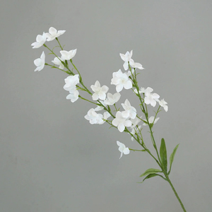 ดอกกุหลาบสีขาวก้านยาวราคาถูกดอกกุหลาบผ้าไหมดอกไม้ประดิษฐ์สำหรับงานแต่งงานตกแต่งบ้านซุ้มดอกไม้ - Product Image 2