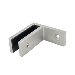 Thép Không Gỉ 316 2205 Hồ Bơi Hàng Rào Kính Đến Góc Tường Kẹp Khung - Product Image 2