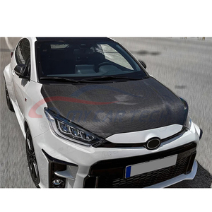 Para <span class=keywords><strong>Toyota</strong></span> <span class=keywords><strong>Yaris</strong></span> <span class=keywords><strong>2021</strong></span> 2023 + GR OEM estilo fibra de carbono capó motor Cubierta Bodykit - Product Image 6