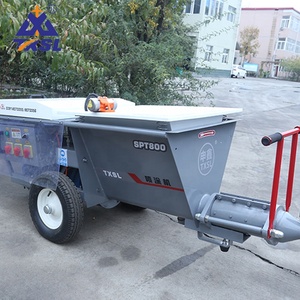 ISO CE ต่ำราคาไฟฟ้าดีเซลอัตโนมัติปูนซีเมนต์ปูนพ่นเครื่องสำหรับอาคาร - Product Image 5