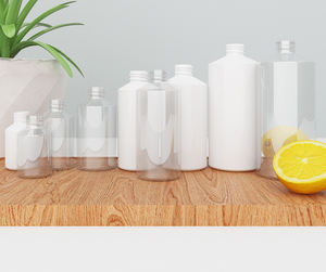 Xinrunjin 50-500ml PET Plastic Bottle with Slanted Shoulder Screw <b>Cap</b> Inner Stopper Packaging for Pure Shampoo <b>Shower</b> Gel - Product Image 6