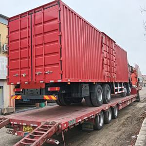 Gebrauchte schwere LKW HOWO Muldenkipper mit 9,6 Meter neuen Fracht kasten und 371 PS Euro III Emissionen - Product Image 2