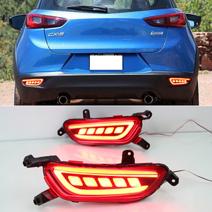 Luz LED antiniebla trasera para coche, luz de freno, intermitente, Reflector para Mazda CX-3, <span class=keywords><strong>CX3</strong></span>, 2015, 2016, 2017, 2018, 2019, 2020 - Product Image 6