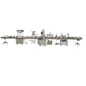 8 Head Drink <b>Wine</b> Bottle Filling Machine Capping Screw Aluminum Foil Sealing Round Bbottle Labeling Production Line - Product Image 1