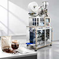 Machine automatique de remplissage de sachets filtre à oreilles suspendues pour café moulu en portions individuelles, idéale pour les marques de café de spécialité
