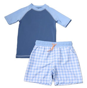 Nouvel arrivage <span class=keywords><strong>de</strong></span> culottes <span class=keywords><strong>de</strong></span> <span class=keywords><strong>bain</strong></span> pour enfants, 2 pièces, culotte en nylon marine pour garçons, plage, camion, maillot <span class=keywords><strong>de</strong></span> <span class=keywords><strong>bain</strong></span> court pour bébé, étiquette privée, ensemble court - Product Image 1