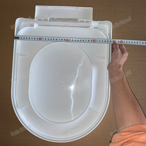 Fabricante de alta calidad de plástico de cierre suave cubierta de asiento de inodoro familia <span class=keywords><strong>Wc</strong></span> redondo PP gran oferta <span class=keywords><strong>tapa</strong></span> de asiento - Product Image 6