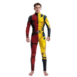 Traje de Cosplay de Héroe de <span class=keywords><strong>Película</strong></span>, Mono Ajustado con Estampado Digital 3D de Alta Elasticidad para Halloween, Comic-Con y Juegos de Rol - Product Image 3