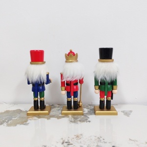 Soldatini di <span class=keywords><strong>Legno</strong></span> da 15cm all'Ingrosso, Decorazioni a Forma di Schiaccianoci per Regali e Addobbi Natalizi - Product Image 4