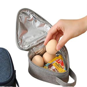 Latest Design Small Breakfast <b>Egg</b> Sandwich Food <b>Storage</b> Insulated Cooler Bag Outdoor Mini Triangle Thermal Lunch Bag - Product Image 1