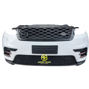 Conjunto completo de parachoques de coche usado para Land <span class=keywords><strong>Rover</strong></span> Velar parachoques delantero y trasero con radiador Geshan y parachoques de cuerpo de ventilador electrónico - Product Image 1