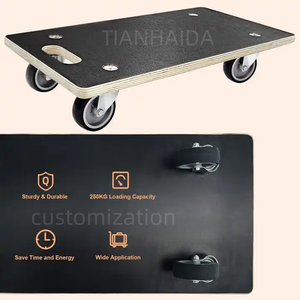 Plate-forme mobile de haute qualité/chariot mobile en bois chariot chariot - Product Image 3