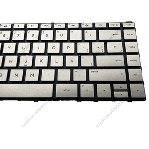 Bàn Phím Máy Tính Xách Tay SP Tây Ban Nha Mới Có Đèn Nền Cho <span class=keywords><strong>HP</strong></span> Spectre X360 13-AC 13-ac000 <span class=keywords><strong>Envy</strong></span> 13-AH 13-AG 13-ad 13-AE 13-BF 13-AF Gold - Product Image 5