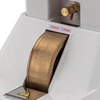 LY-5E 35WV Ponceuse manuelle pour verres avec meule de ponçage 35WV (grossier, fin et en V) et double support