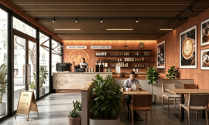 Design d'intérieur moderne pour petite boulangerie et salon de thé à bulles |   Solution de pose et de construction clé en main pour les points de vente compacts personnalisés - Product Image 3