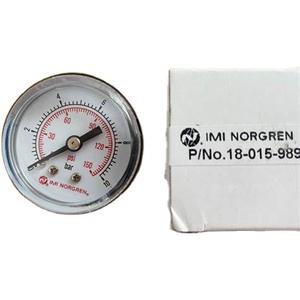 18-015-856 1/8 Analogue <b>Gauge</b> 10bar Back Entry 63mm Outside Diameter - Product Image 3
