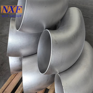 Coude de soudage bout à bout NXF UNS S32760 F55 /S32760 /1.4501 DN15-1200 SCH10-XXS acier inoxydable <span class=keywords><strong>super</strong></span> duplex 90 °/45 ° - Product Image 3