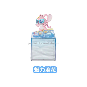 Versión Original Miniso Summer Party Series Gen Z PVC Blind Box Cool Transformation of Labubu <span class=keywords><strong>Stitch</strong></span> Elegante Miniso <span class=keywords><strong>Stitch</strong></span> - Product Image 3