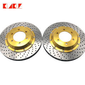 Kits de disques de frein de course KLAKLE, pièces de frein 380*34mm avec cloche centrale pour Toyota Vitz Fit Jazz - Product Image 1