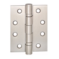 Charnières de porte modernes en satin brossé à 4 roulements à billes, charnières de porte et de fenêtre en acier inoxydable 201 304 4x3