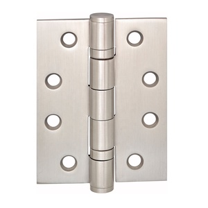 Charnières de porte modernes en satin brossé à <span class=keywords><strong>4</strong></span> roulements à billes, charnières de porte et de fenêtre en acier inoxydable 201 304 4x3 - Product Image 1