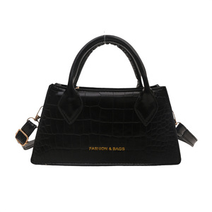 Sac bandoulière rétro texturé simple et décontracté, style <span class=keywords><strong>Instagram</strong></span>, petit sac carré, motif crocodile tendance, sac portable pour femme - Product Image 5