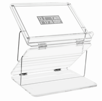 Support de livre en acrylique réglable, support de Torah en plexiglas, support de lecture, rehausseur d'écran d'ordinateur de bureau pour la maison et le bureau