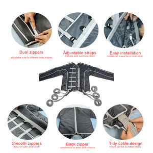 48 camere equilibratore Pro drenaggio linfatico corpo pressoterapia stivali macchina professionale Pressotherapie dispositivo giacca pantaloni calore - Product Image 4