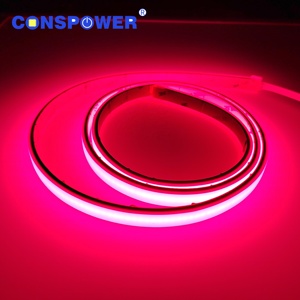 एलईडी टेप प्रकाश 24V 15W/एम IP20 IP65 IP68 दूधिया सफेद सिलिकॉन ट्यूब इंजेक्शन 10mmPCB 840 एल ई डी/M आरजीबी सिल एलईडी पट्टी - Product Image 1